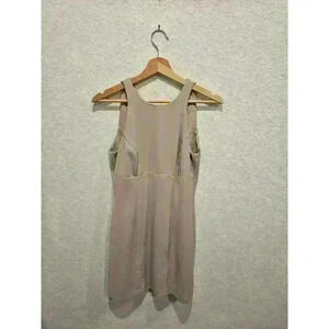 Guess vintage size 2. Aline tan dress.